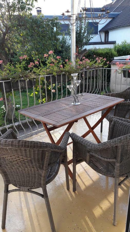 Ferienwohnung Am Theo Carlen Platz Ormesheim エクステリア 写真